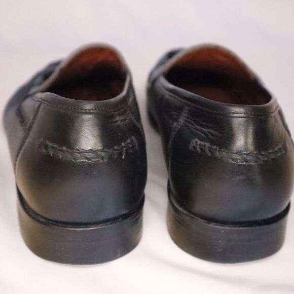 Brass Boot Tassel penny loafer men\'s Black Size 10 main image 6